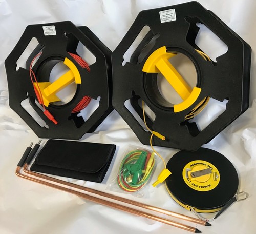 Earthing spike test kit - spike, 30m